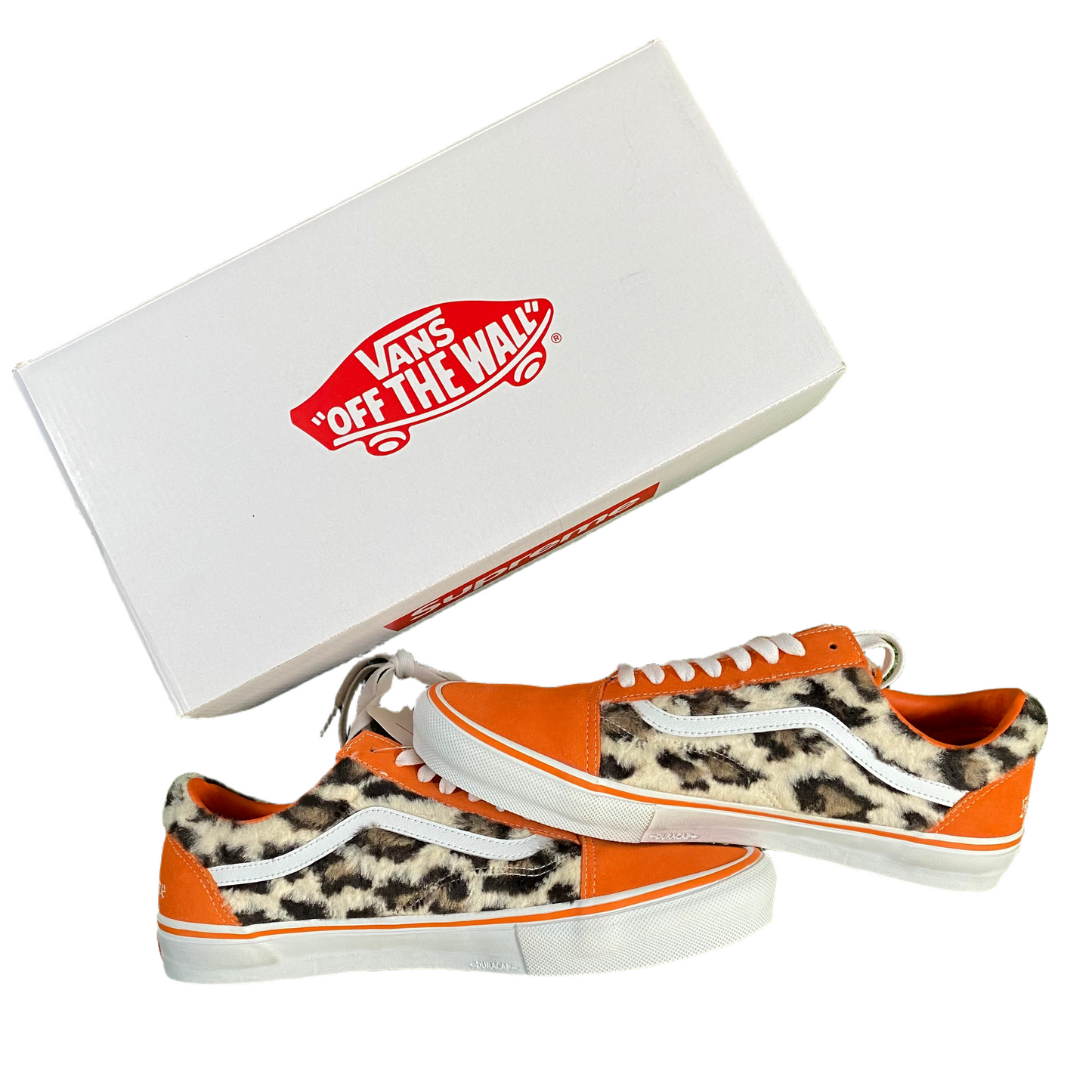 Supreme x Vans Leopard Print Low Top