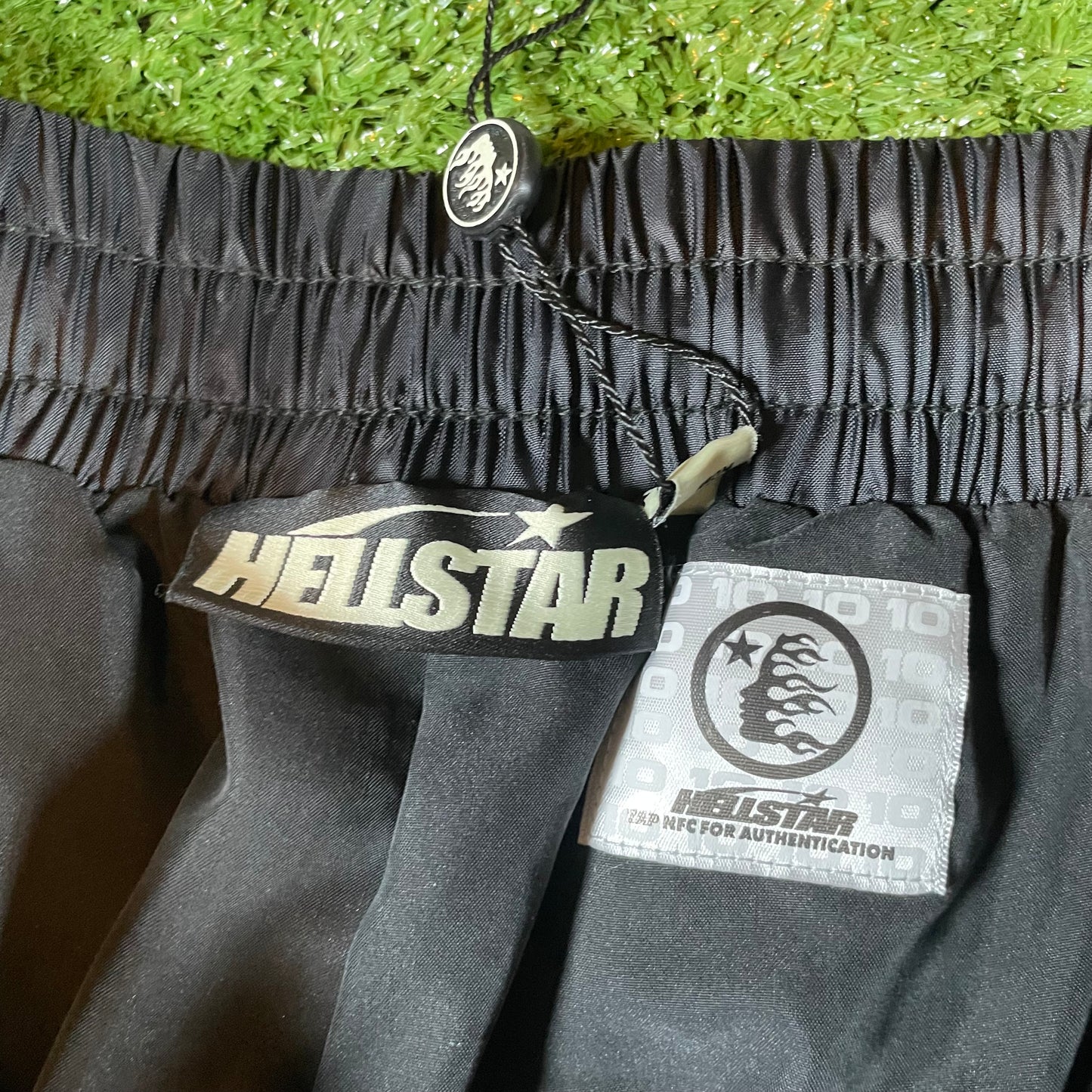 Hellstar Waxed Nylon Trackpants