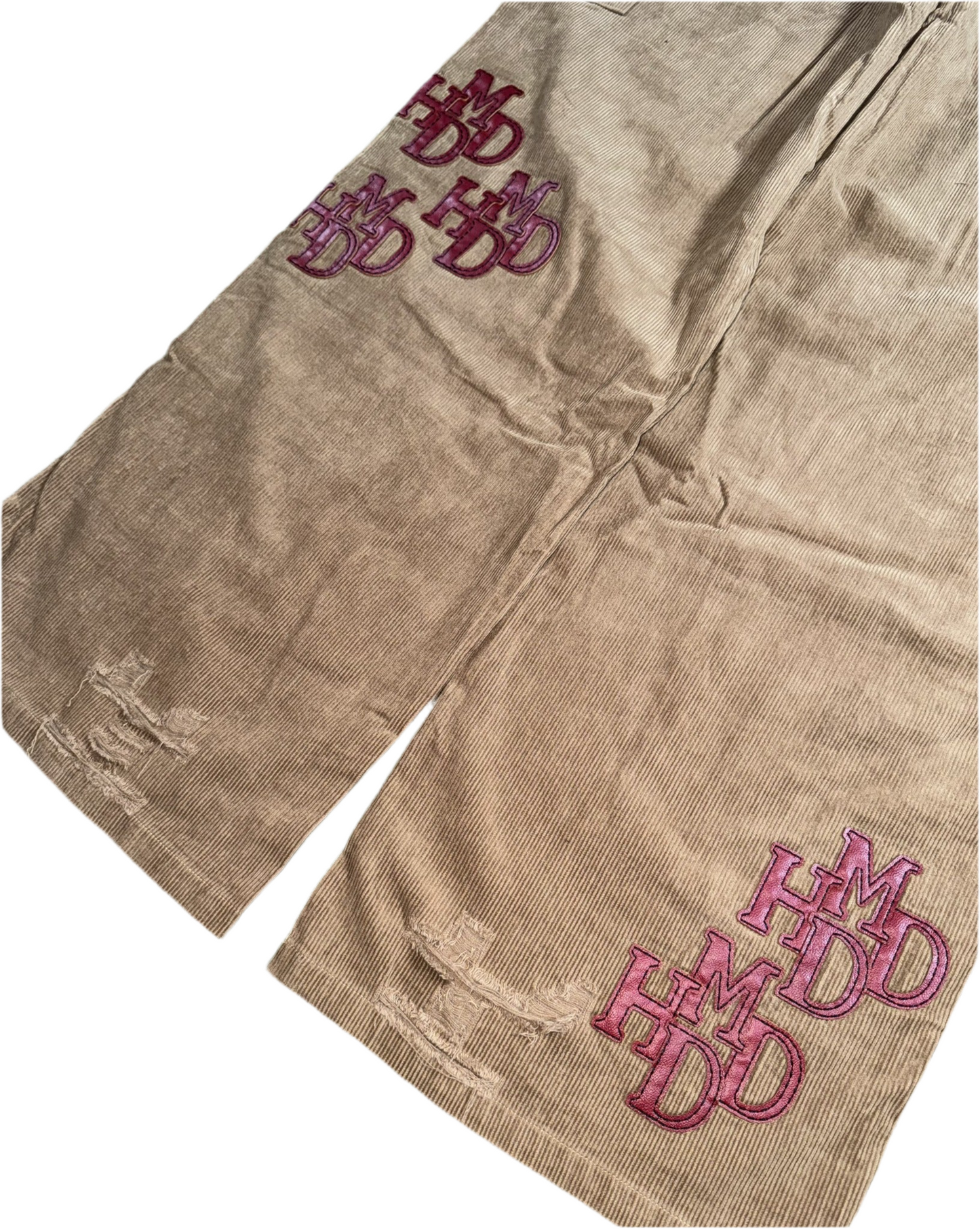 Happy Memories Don’t Die HMDD Patch Cord Double Knee Pants