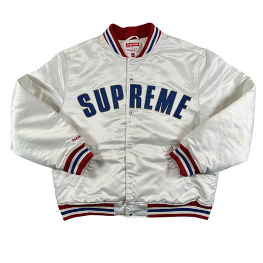 Supreme x Mitchell & Ness Satin Varsity Jacket (2021)