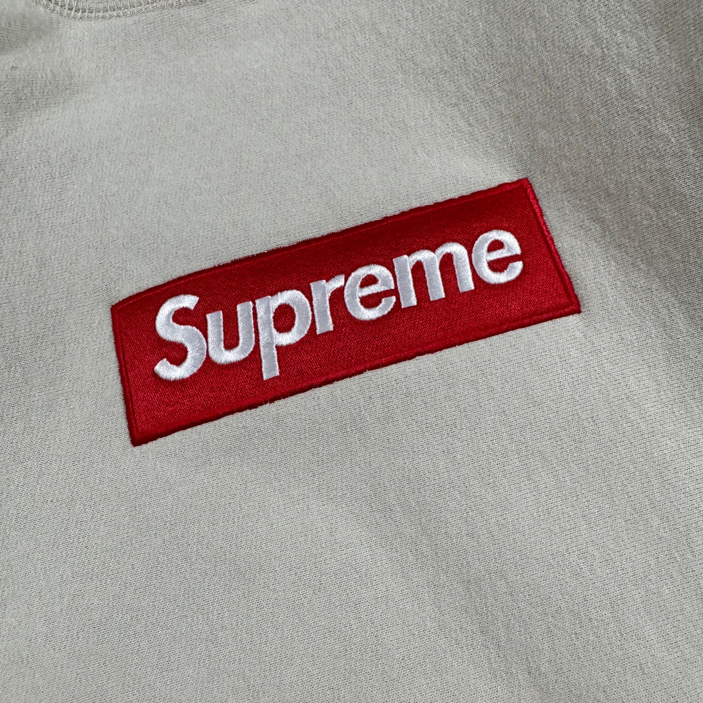 Supreme Box Logo Hoodie (Stone)