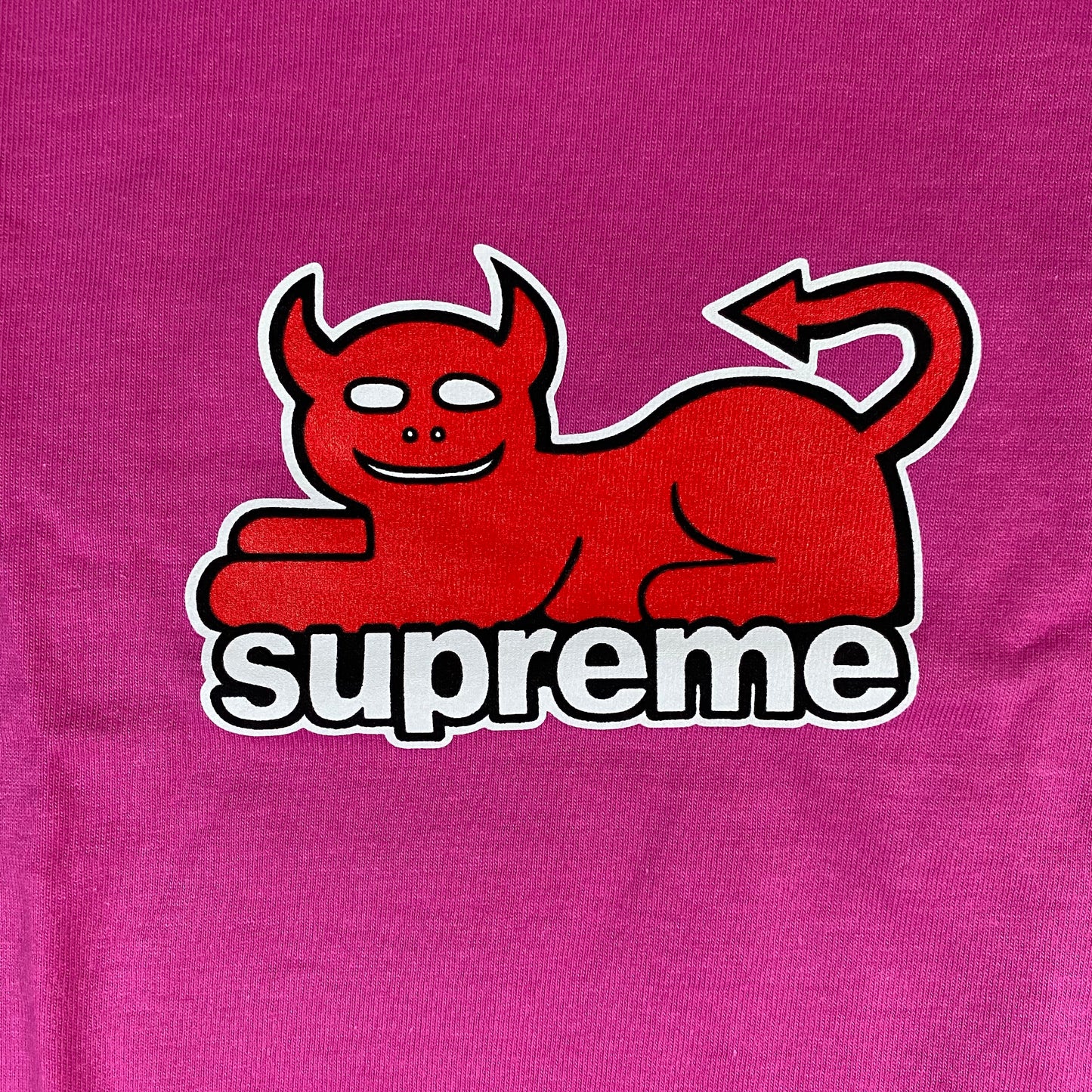 Supreme x Toy Machine Devil Cat Tee