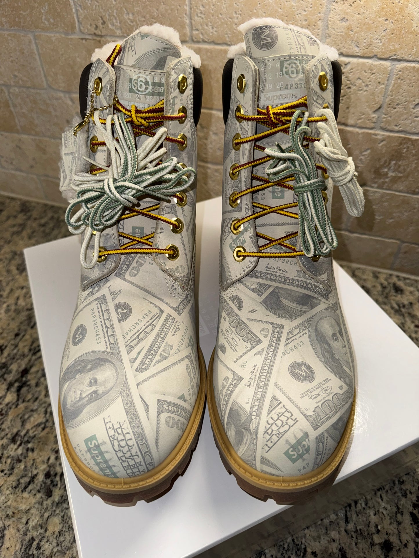 Timberland 6" Premium Waterproof Boot
Supreme x MM6 Maison Margiela $100 Bills
