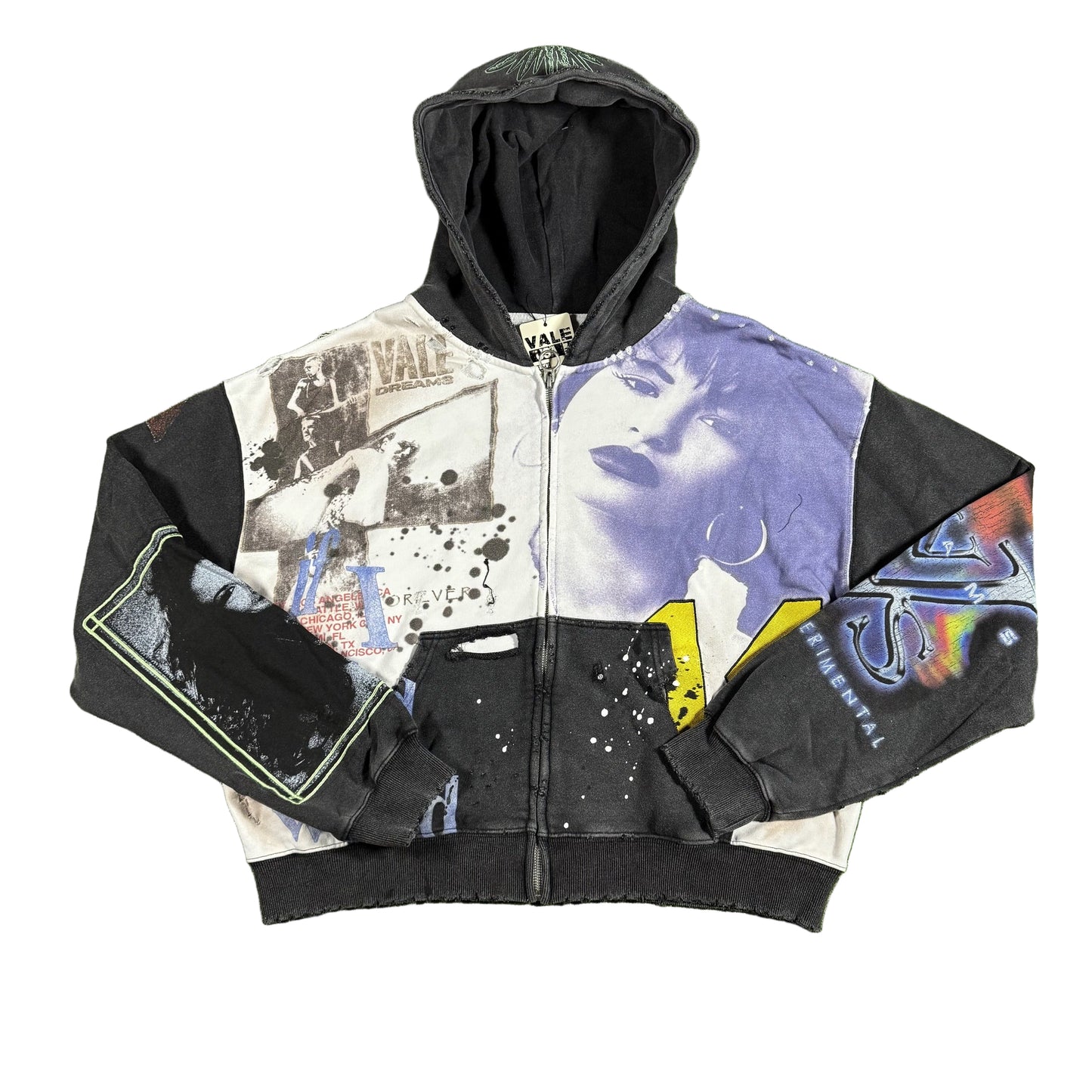 Vale Noise Zip Up, Front