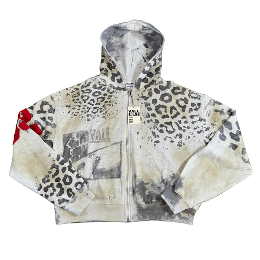 Vale Forever Cheetah Zip Up