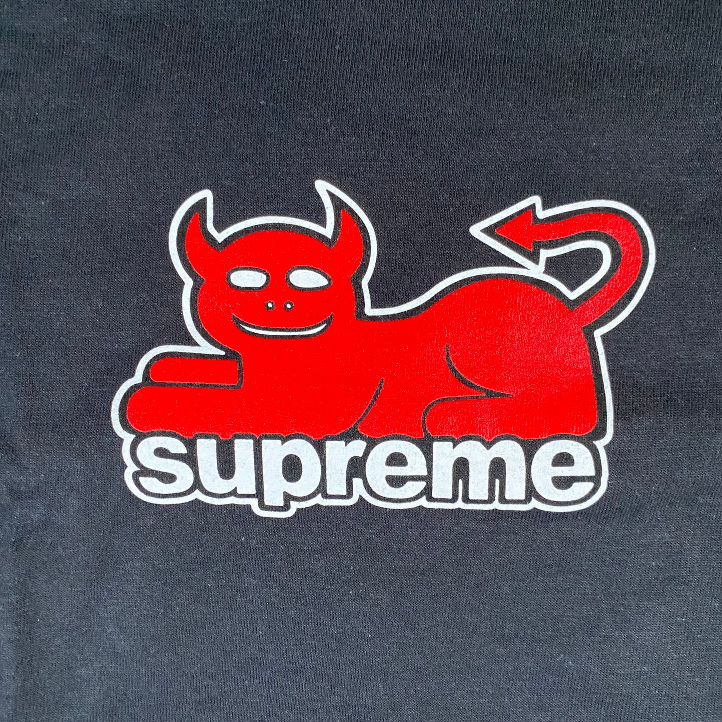 Supreme x Toy Machine Devil Cat Tee