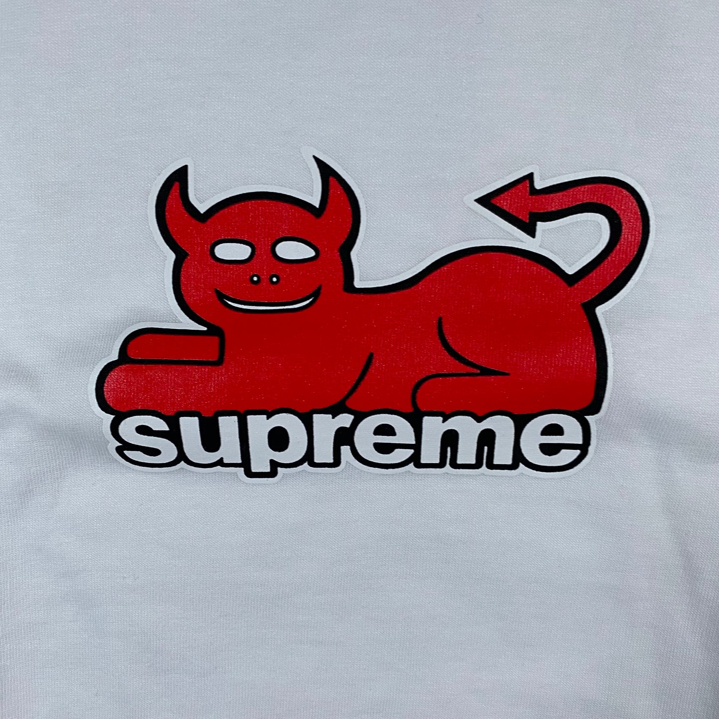 Supreme x Toy Machine Devil Cat Tee