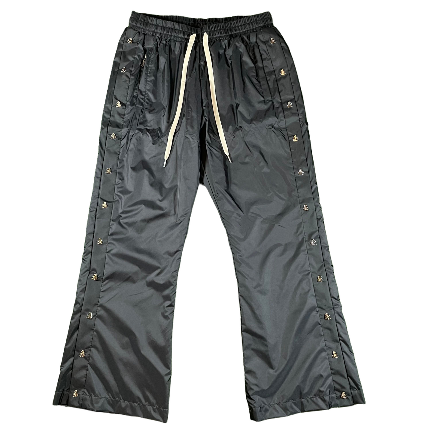 Hellstar Waxed Nylon Trackpants