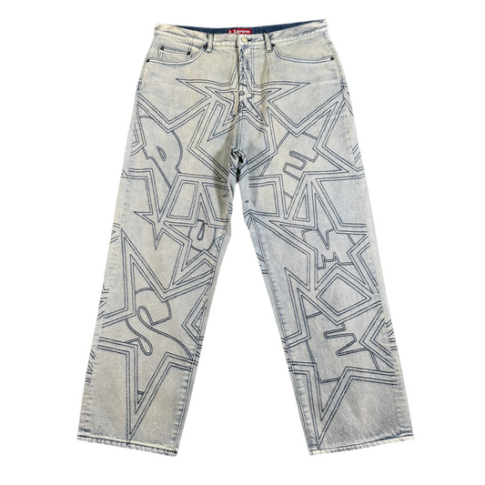 Supreme Stars Topstitch Jeans