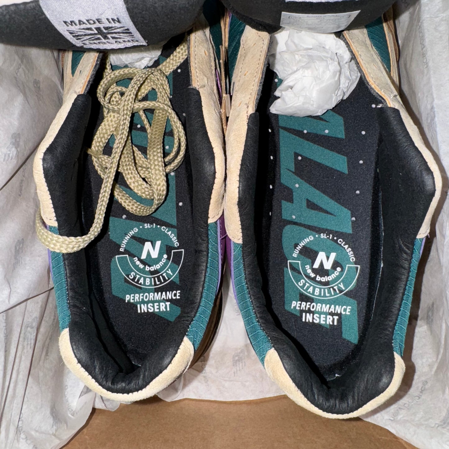 New Balance 991 Made in UK Palace Teal