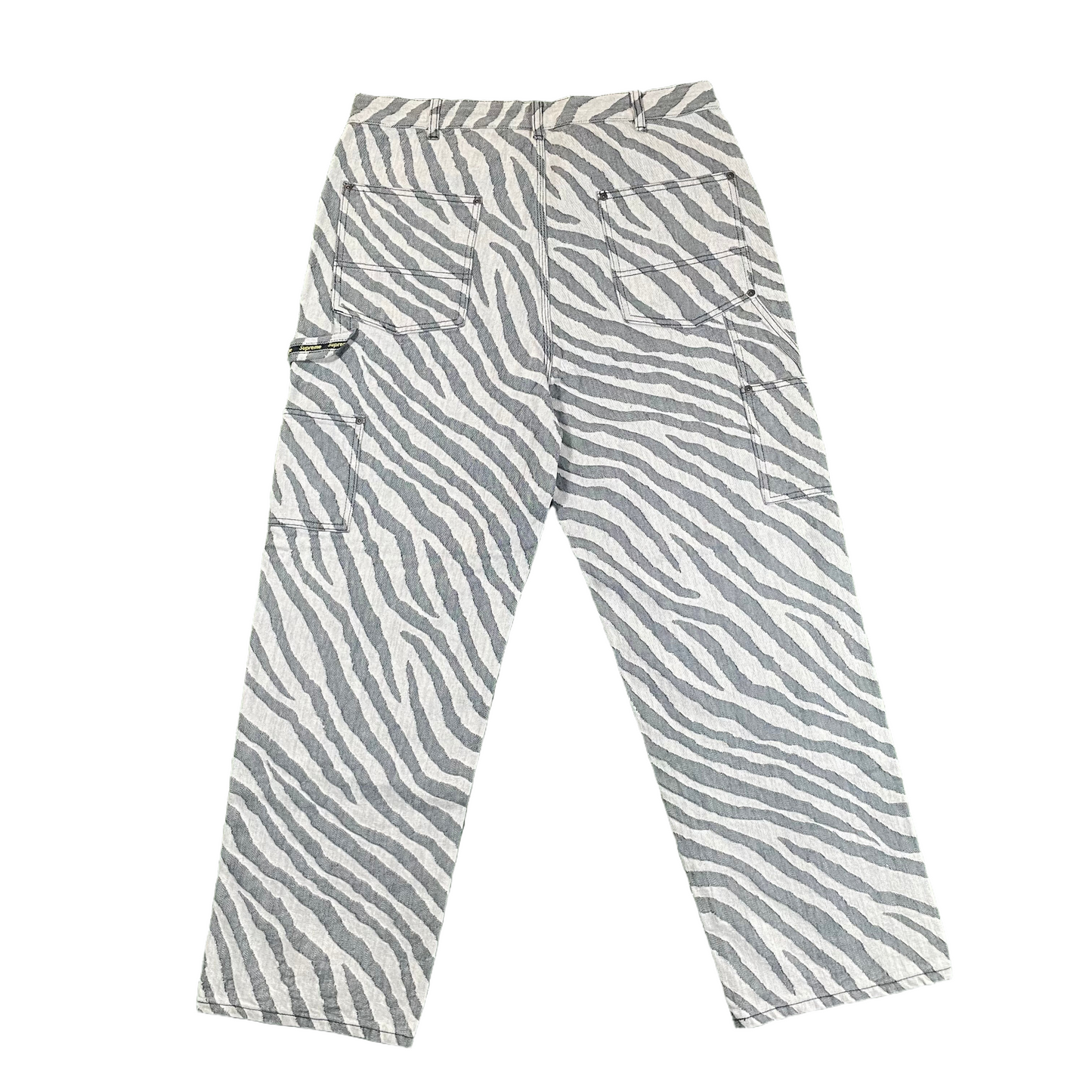 Supreme Zebra Double Knee Painter Pants