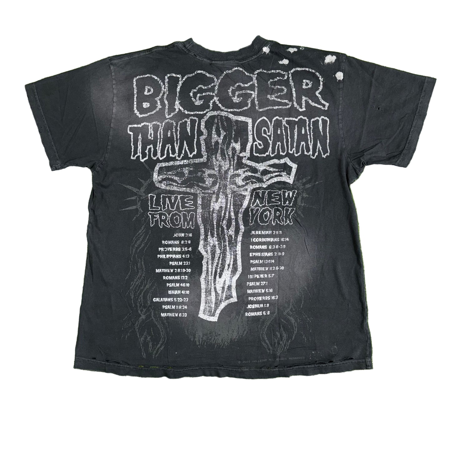 Hellstar Misfits T-shirt, Back