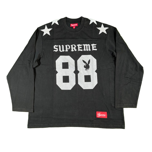 Supreme Playboy L/S Football Top, Front