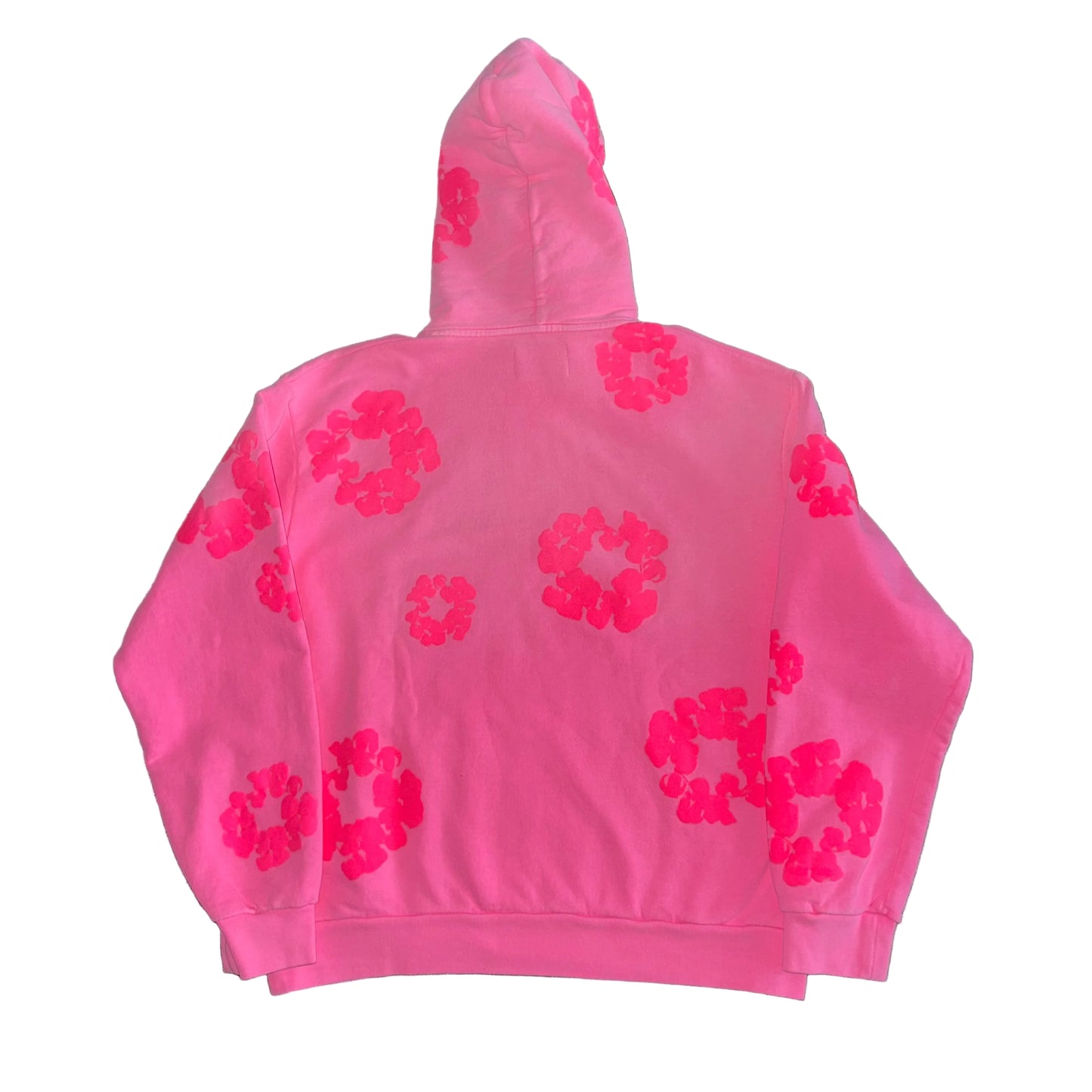 Denim Tears Mono Cotton Wreath Hoodie 'Pink’, back