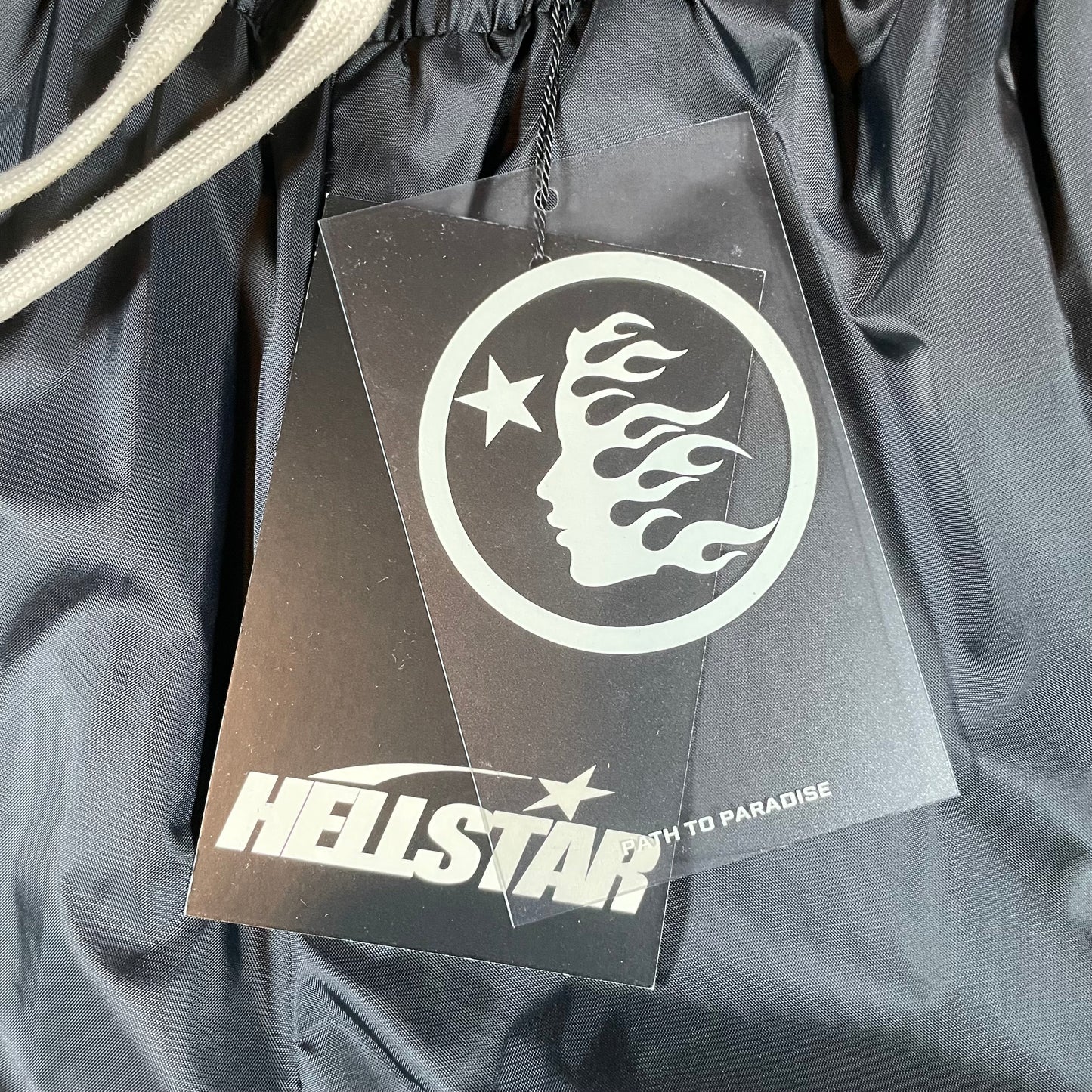 Hellstar Waxed Nylon Trackpants