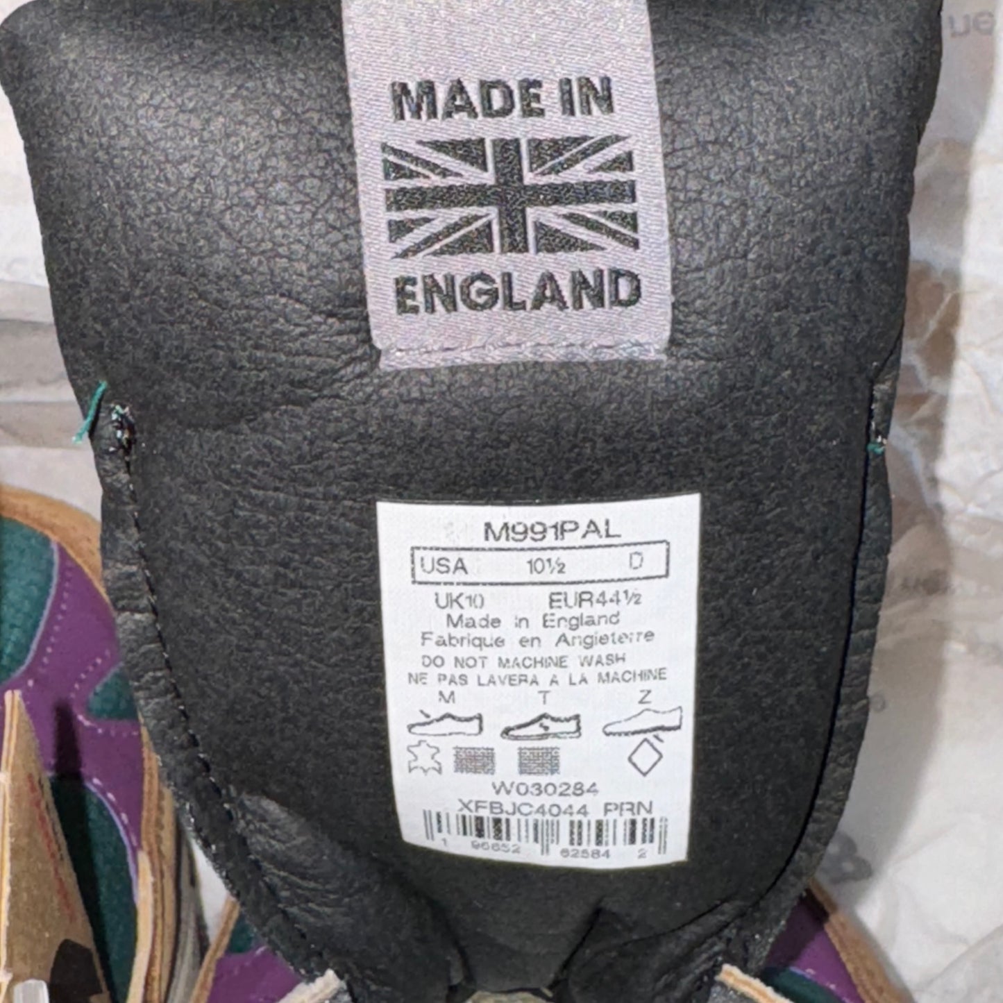 New Balance 991 Made in UK Palace Teal