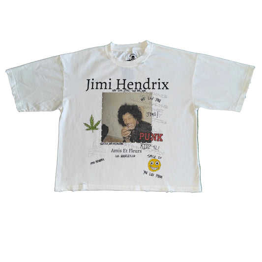 Amis Et Fleurs Jimi Hendrix Tee, Front