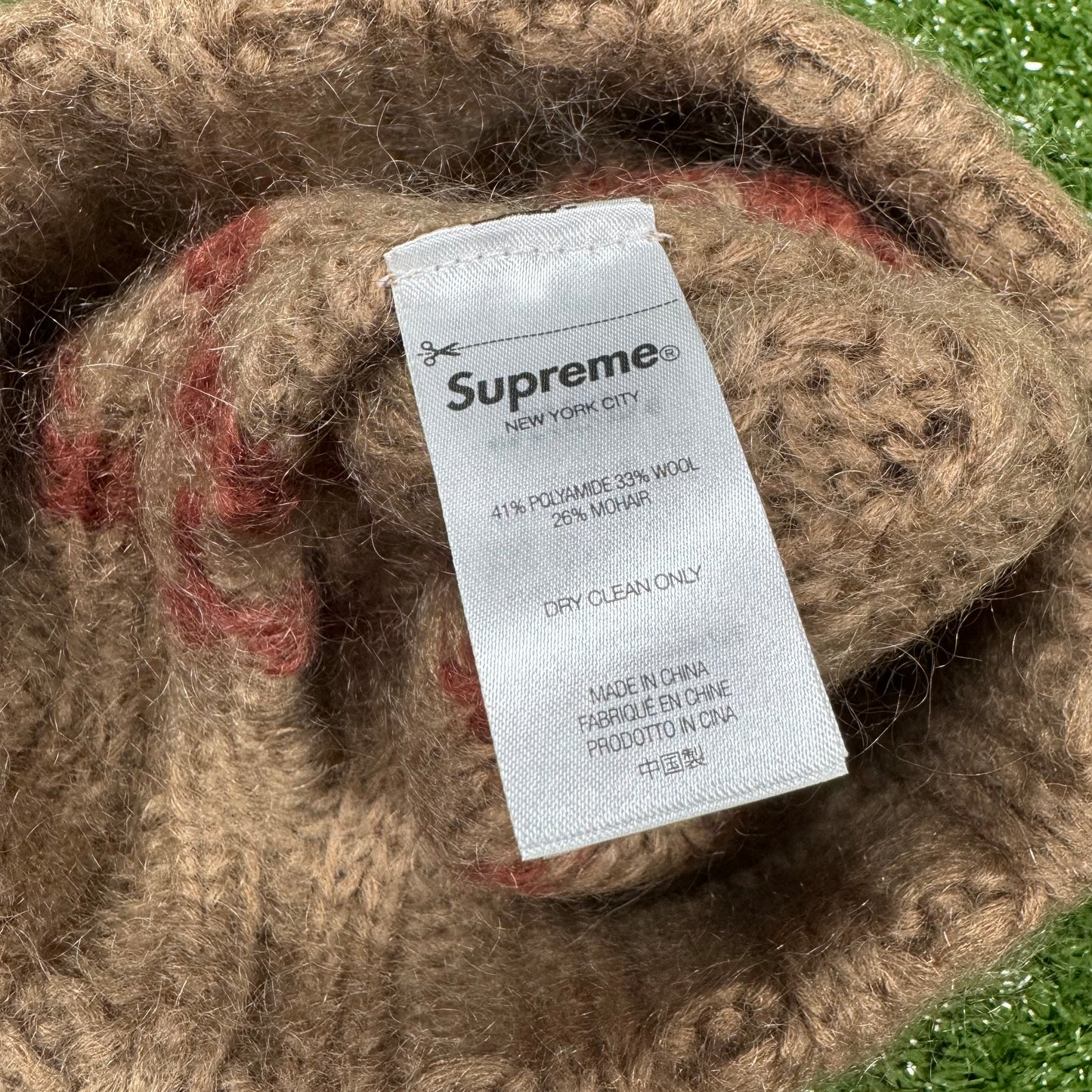 Supreme Brush Striped Beanie