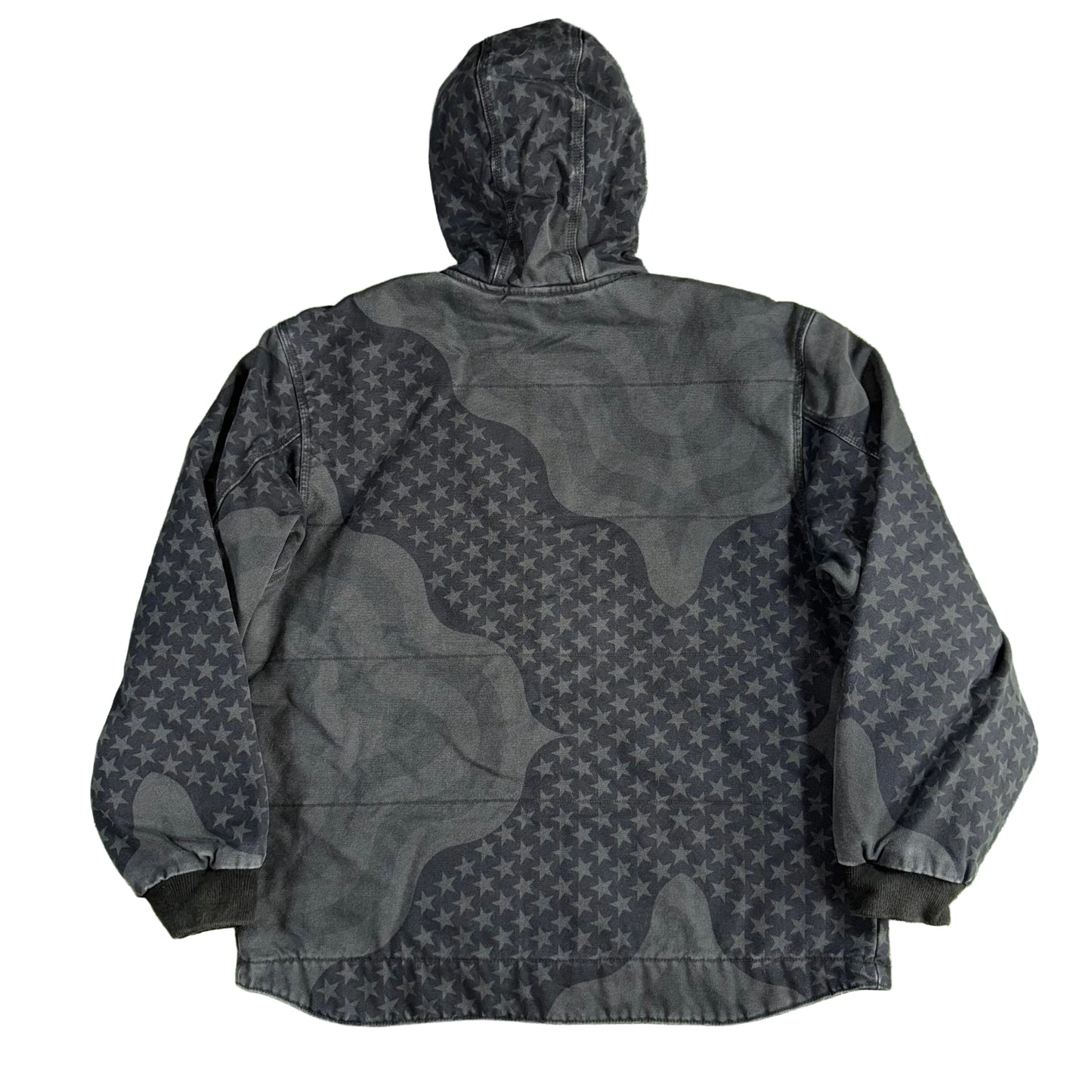 Supreme Flag Quilted Work Jacket, Back