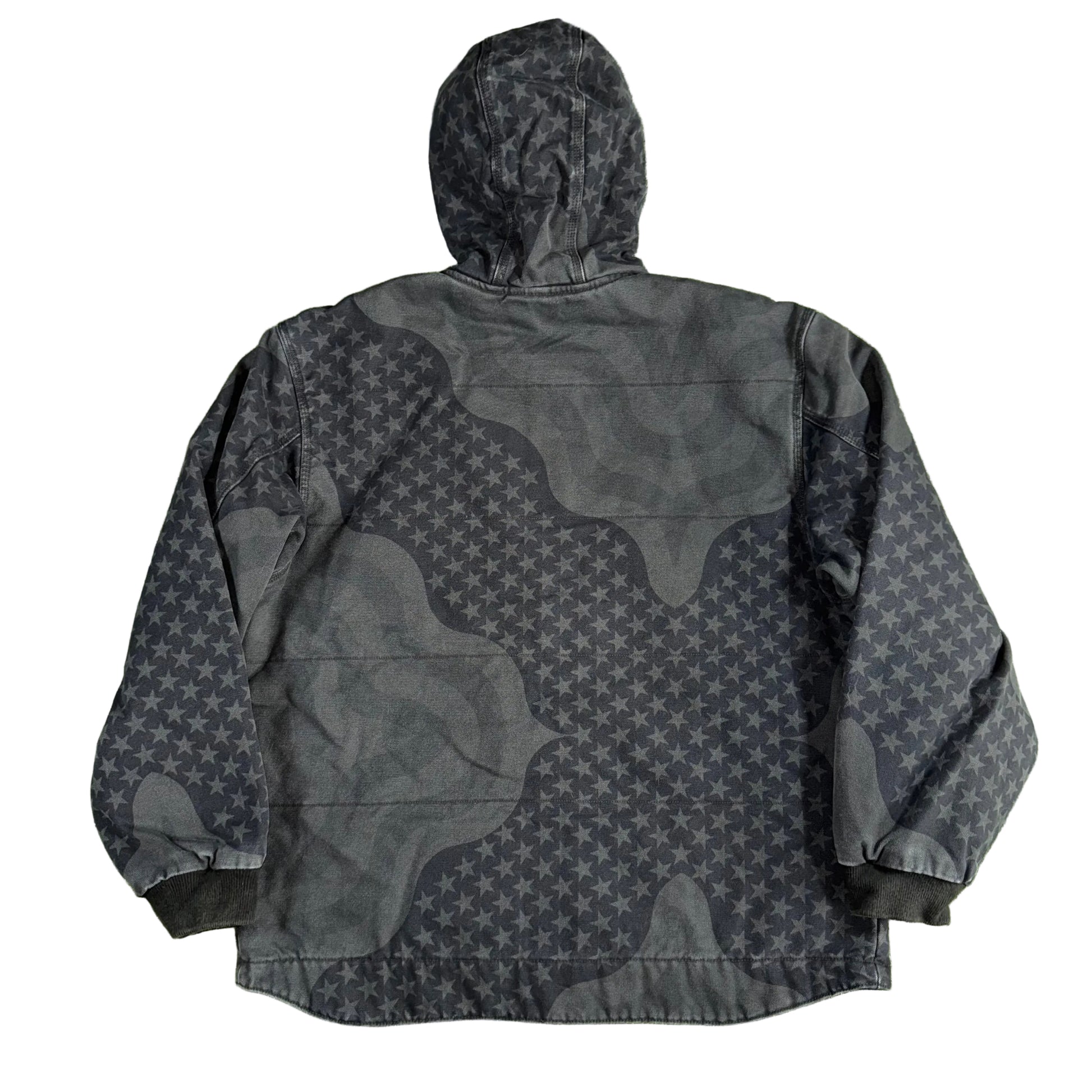 Supreme Flag Quilted Work Jacket, Back