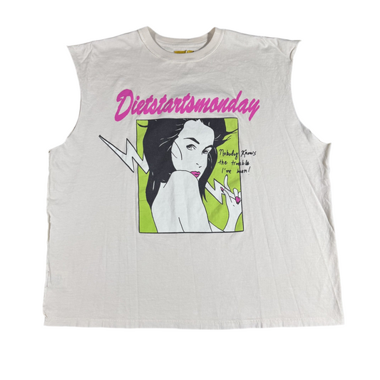 Diet Starts Monday Trouble Cut Off, Front