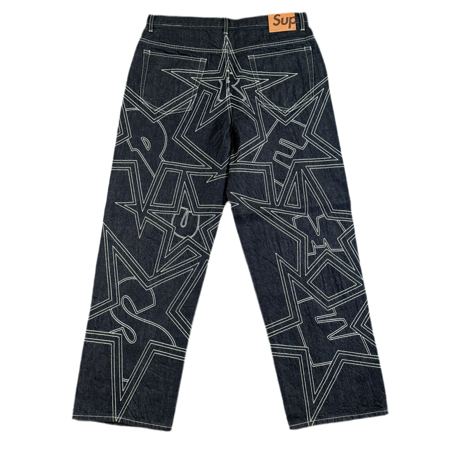 Supreme Stars Topstitch Jeans
