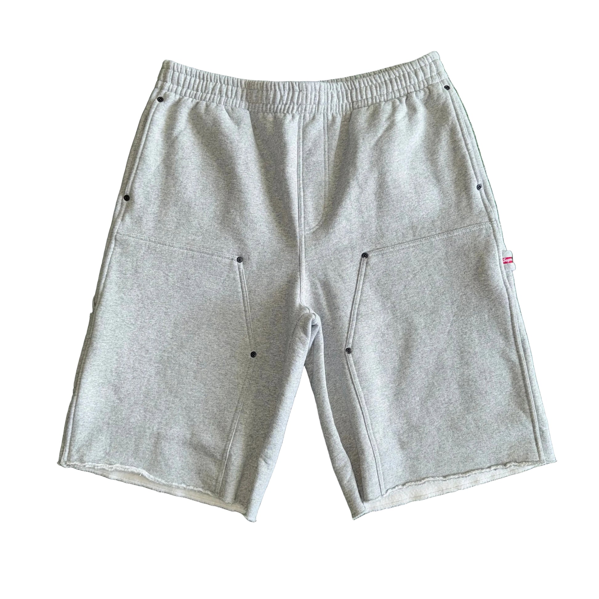 Supreme Double Knee Painter Shorts, Front