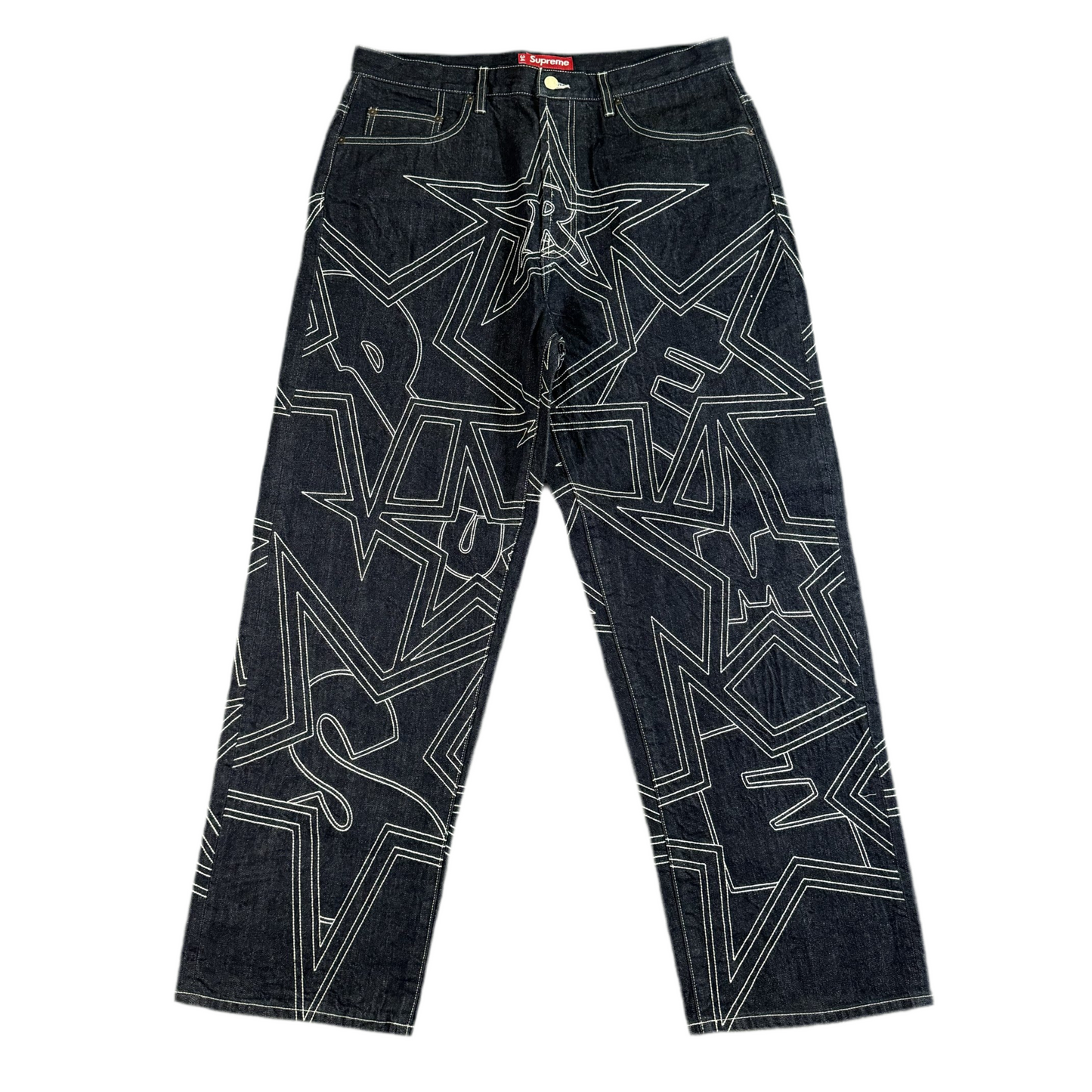 Supreme Stars Topstitch Jeans