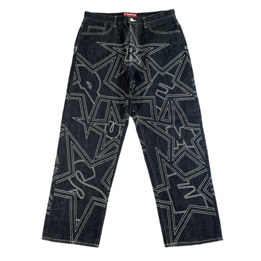 Supreme Stars Topstitch Jeans