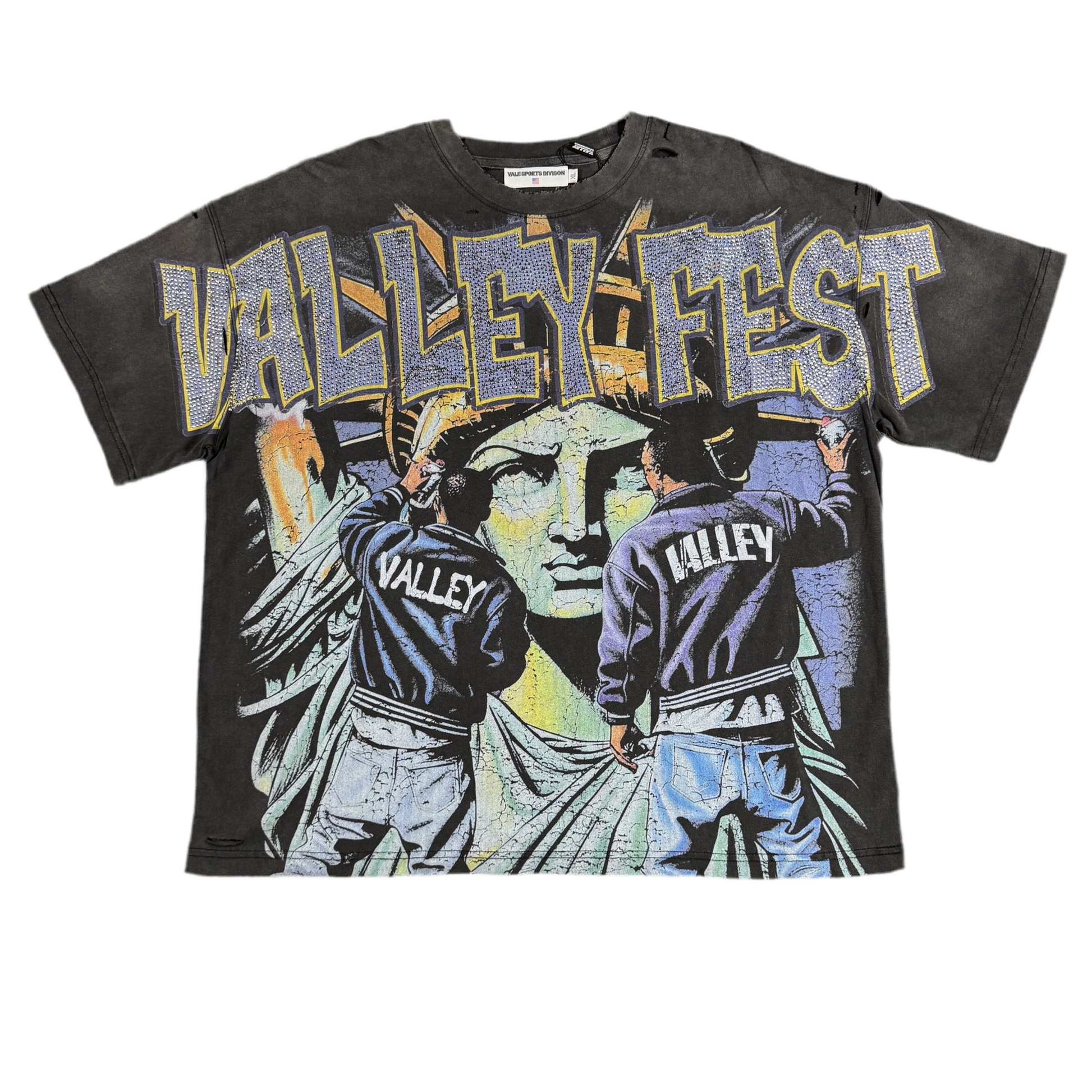 Vale Forever Bling Graffiti T-shirt, Front