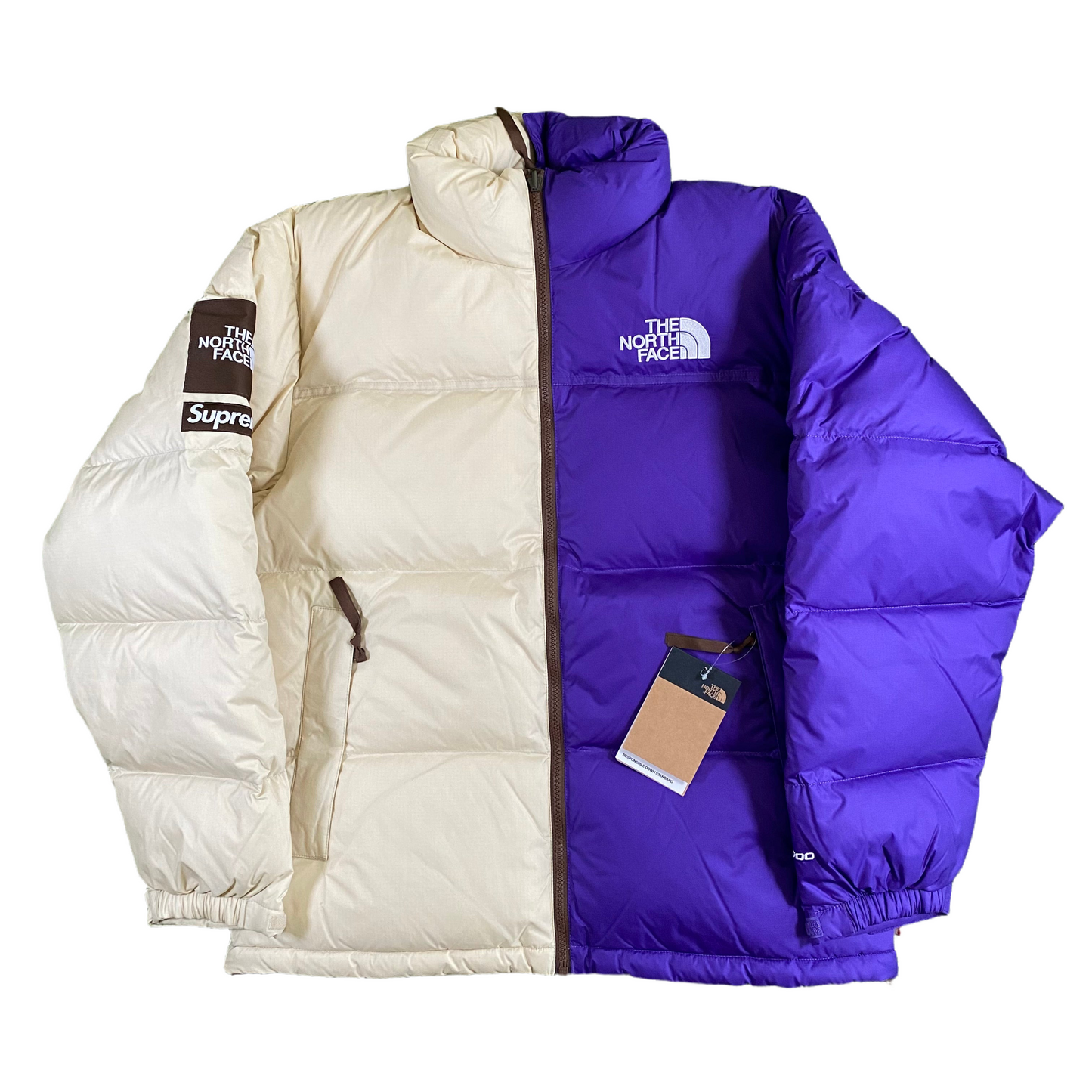 Supreme x The North Face Split Nuptse Jacket