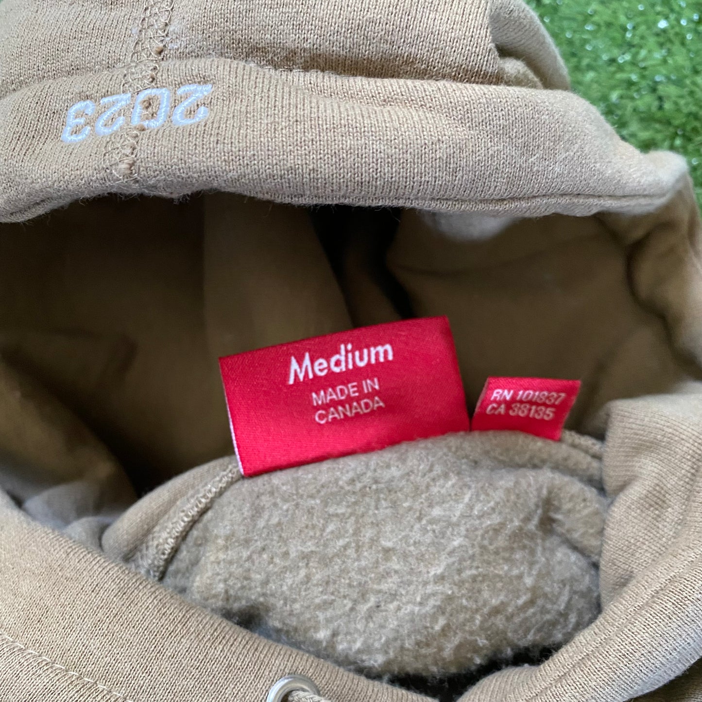 Supreme Box Logo ‘Tan’ Hoodie