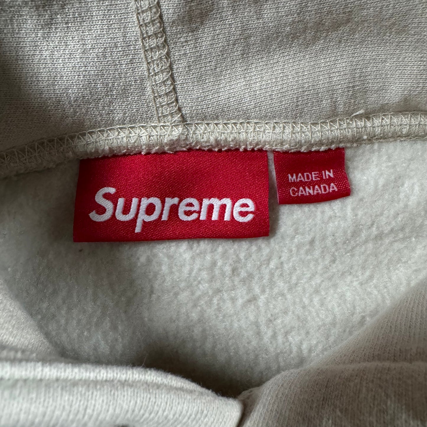 Supreme Box Logo Hoodie (Stone)