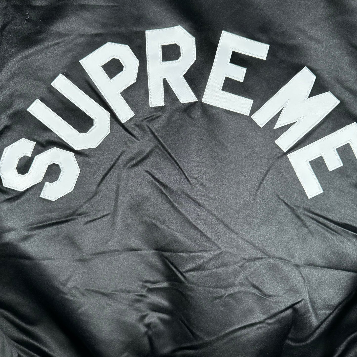 Supreme x Mitchell & Ness Satin Varsity Jacket (2024)