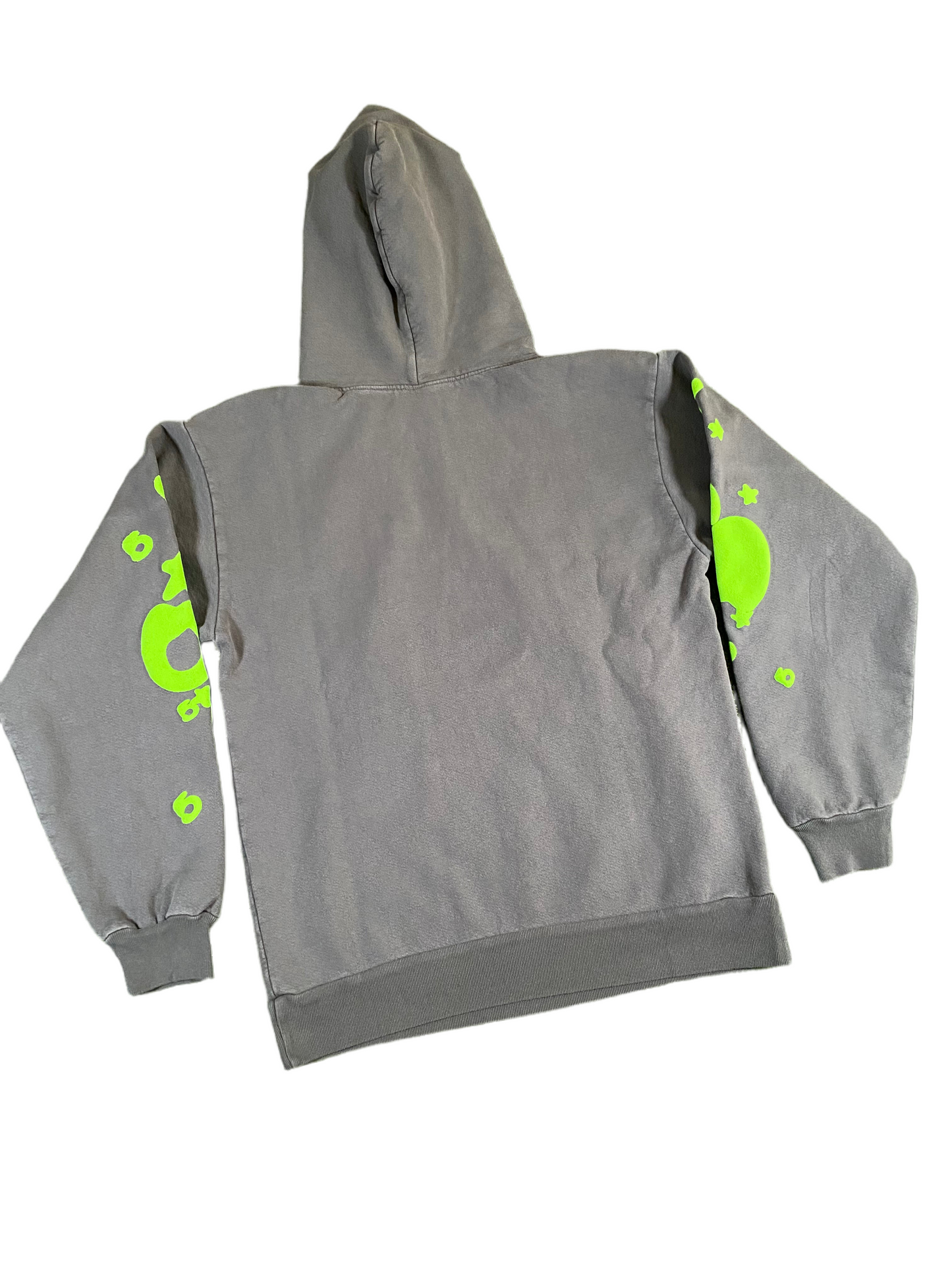 Sp5der Slate Grey Beluga Hoodie