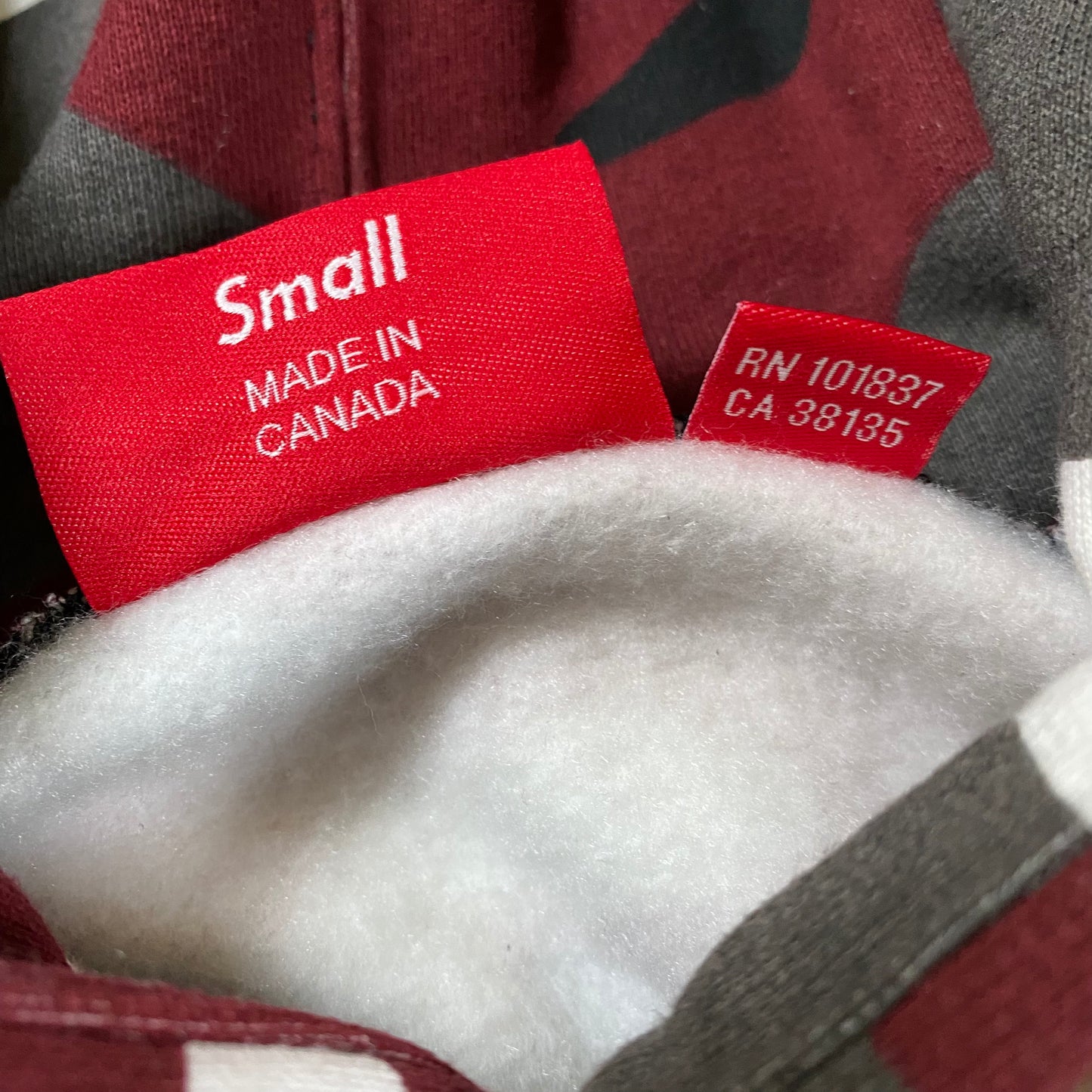 Supreme Small Box Drawcord Hooded Sweatshirt