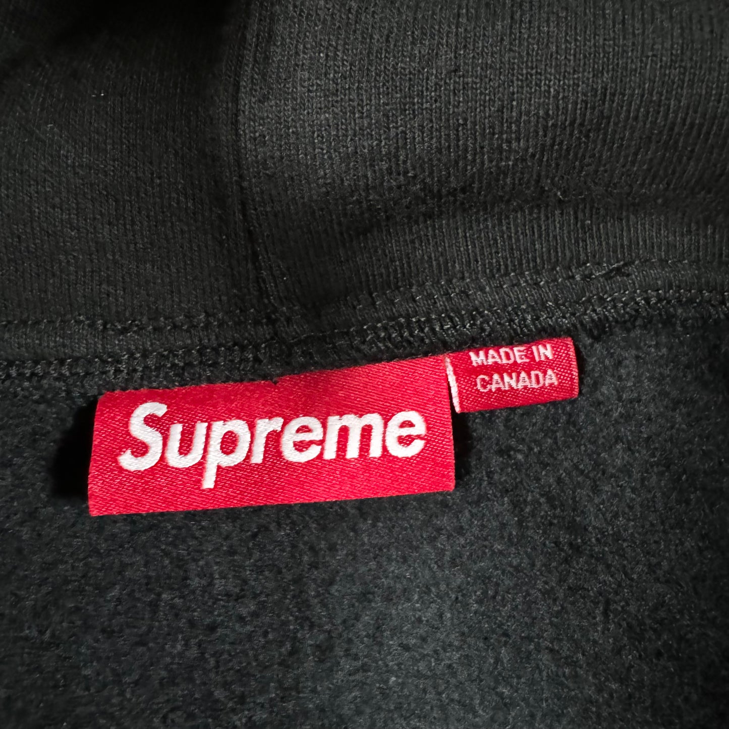 Supreme S Logo Zip Up Hooded Sweatshirt