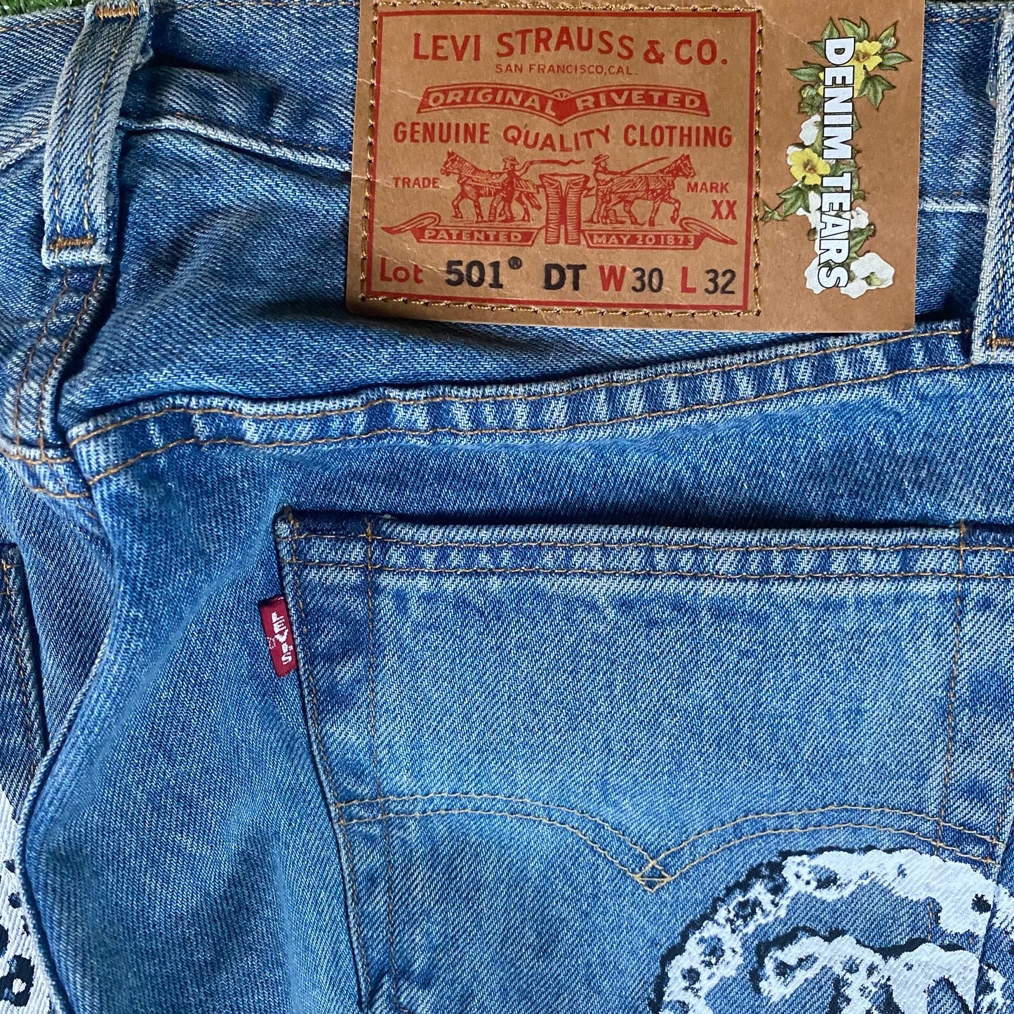 Denim Tears x Stussy Levi’s 501