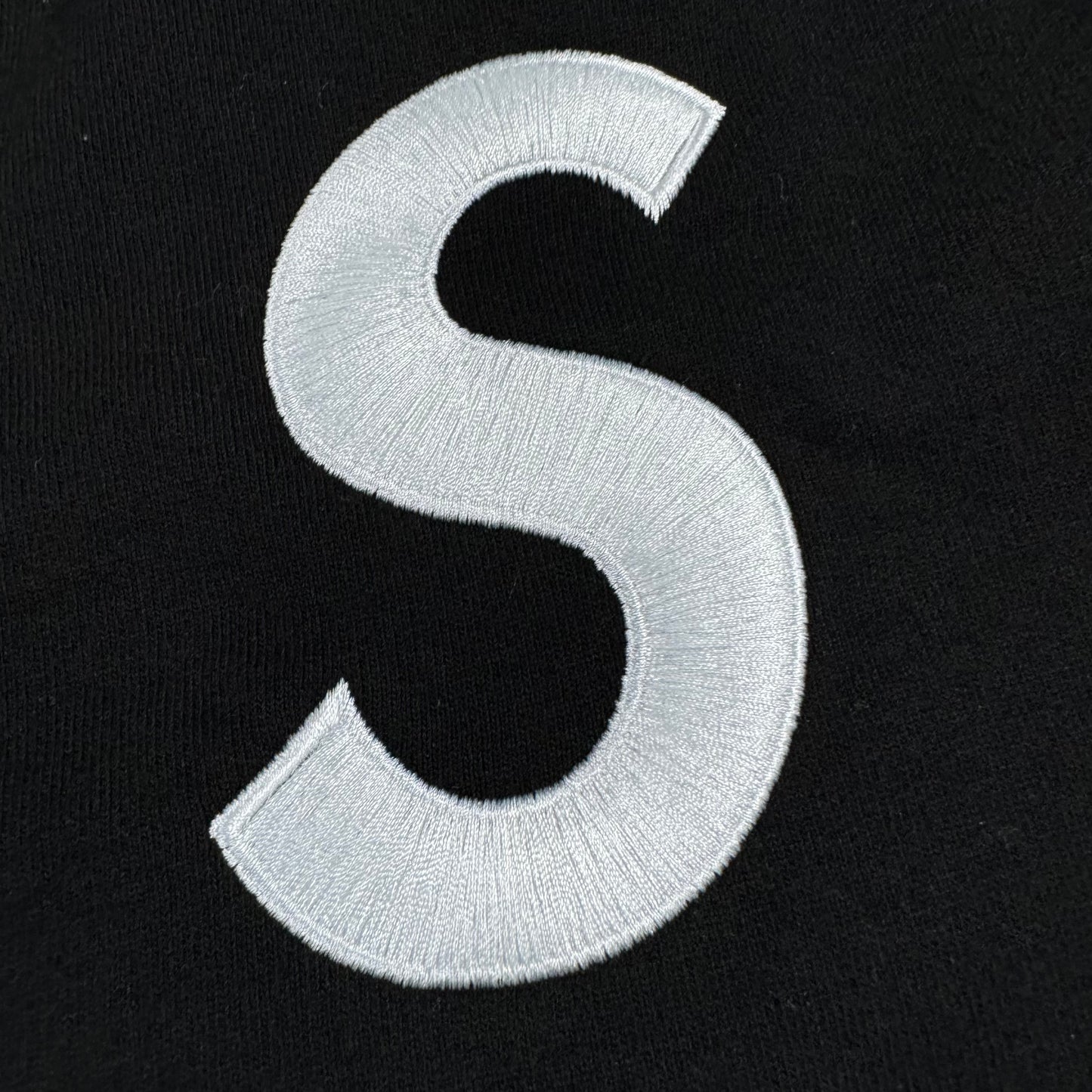 Supreme S Logo Zip Up Hooded Sweatshirt