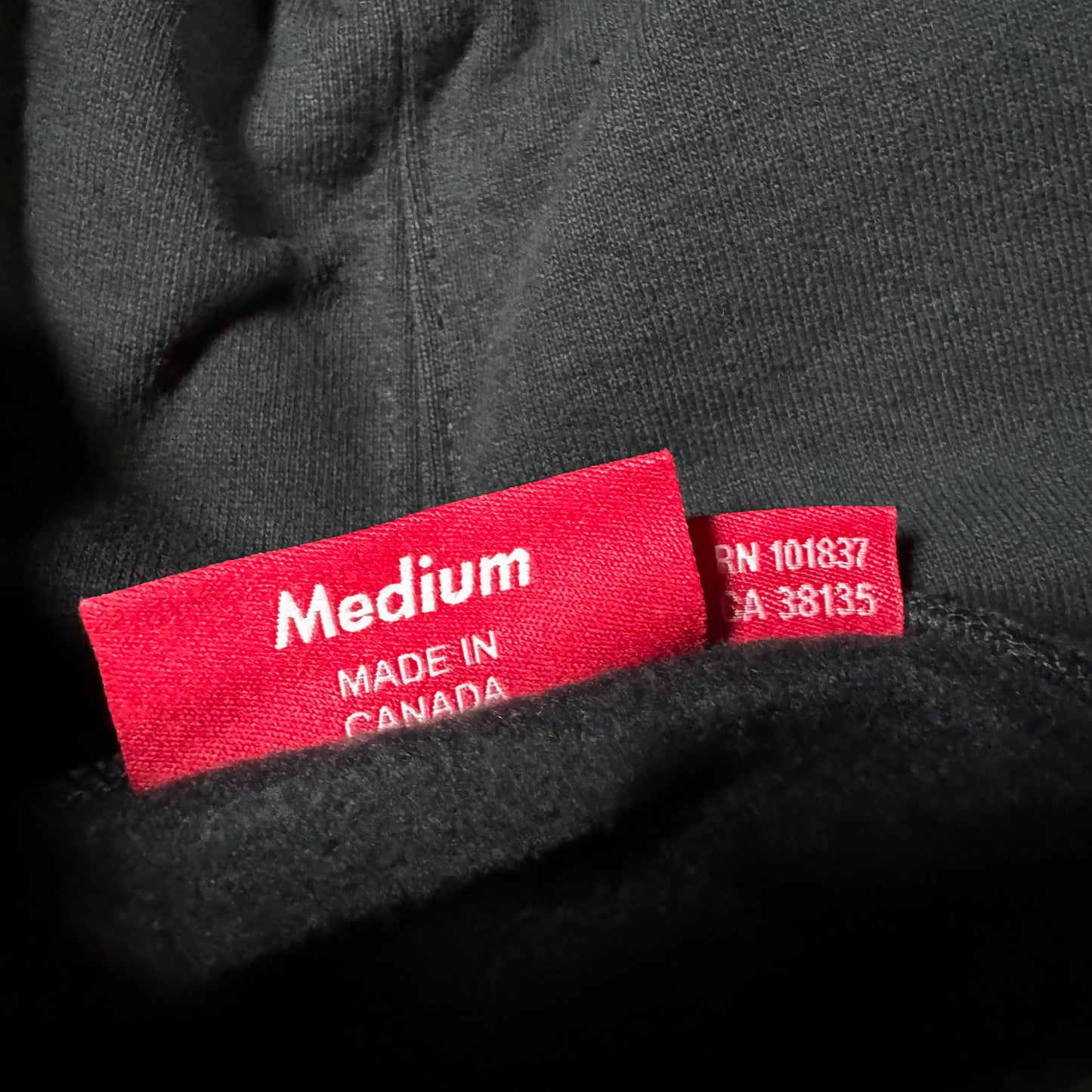 Supreme S Logo Zip Up Hooded Sweatshirt