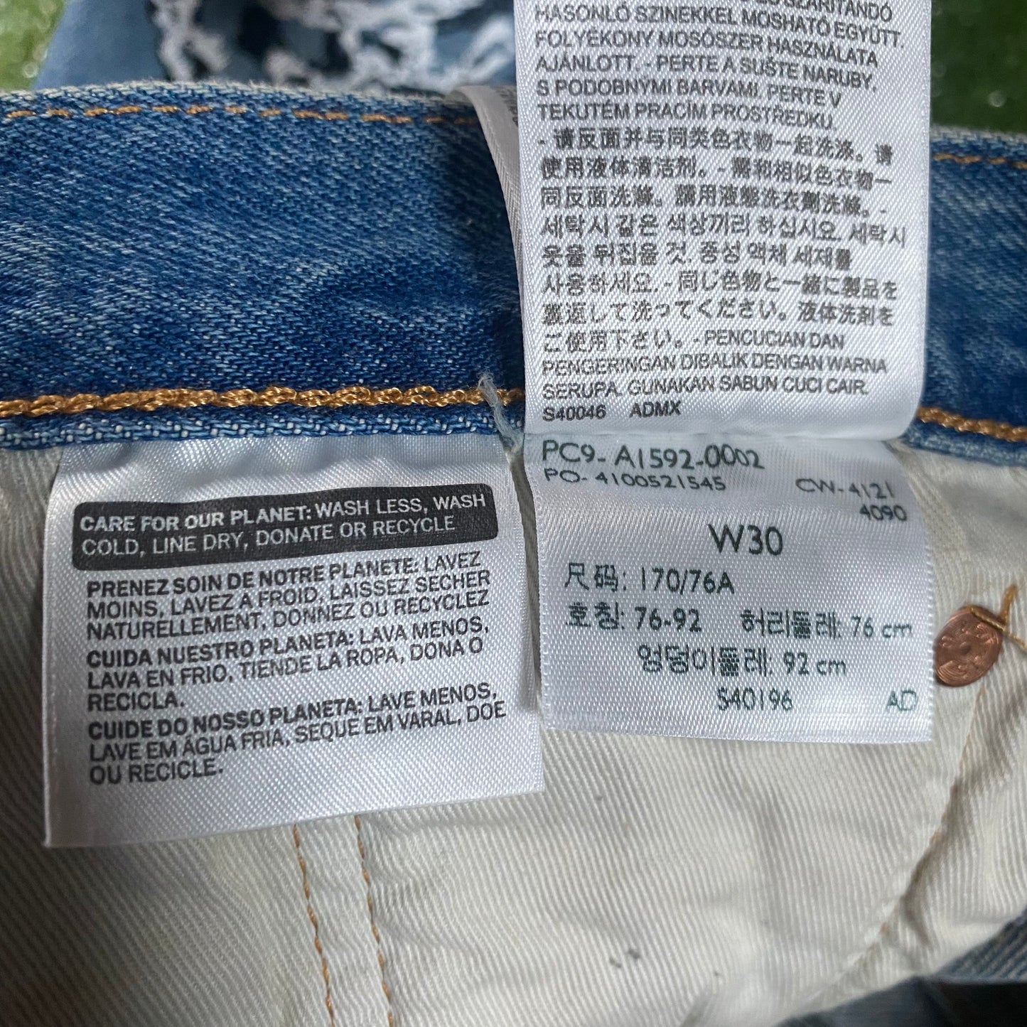 Denim Tears x Stussy Levi’s 501