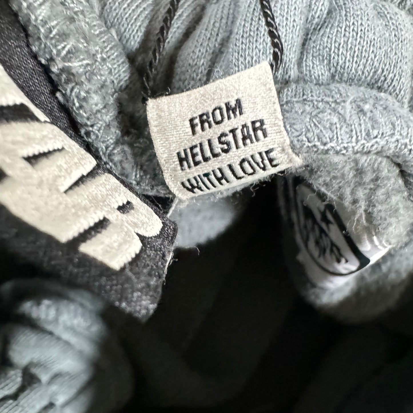 Hellstar Grey Snap Shorts