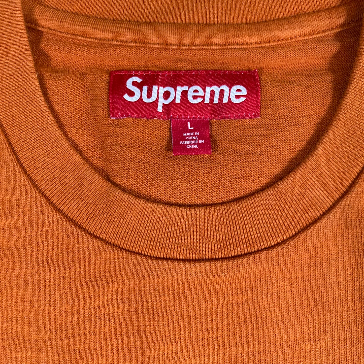 Supreme Old English S/S ‘Rust’