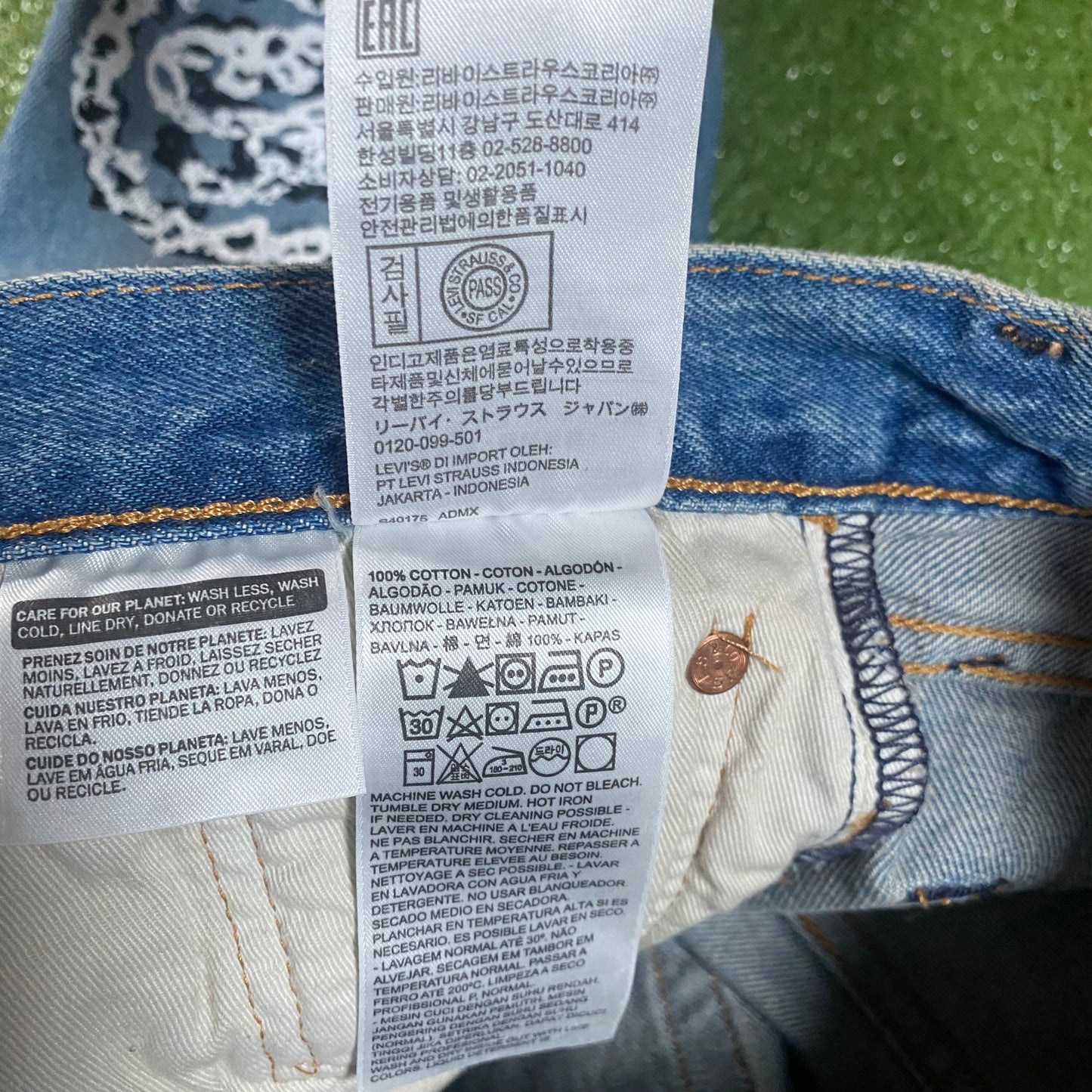 Denim Tears x Stussy Levi’s 501