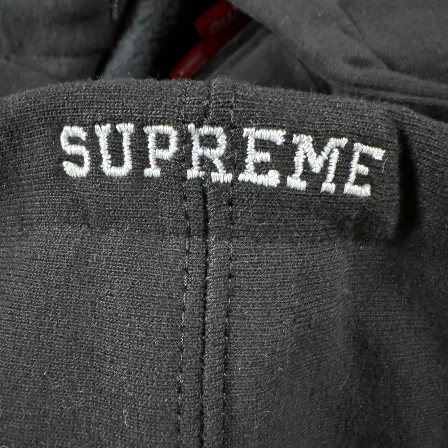 Supreme S Logo Zip Up Hooded Sweatshirt