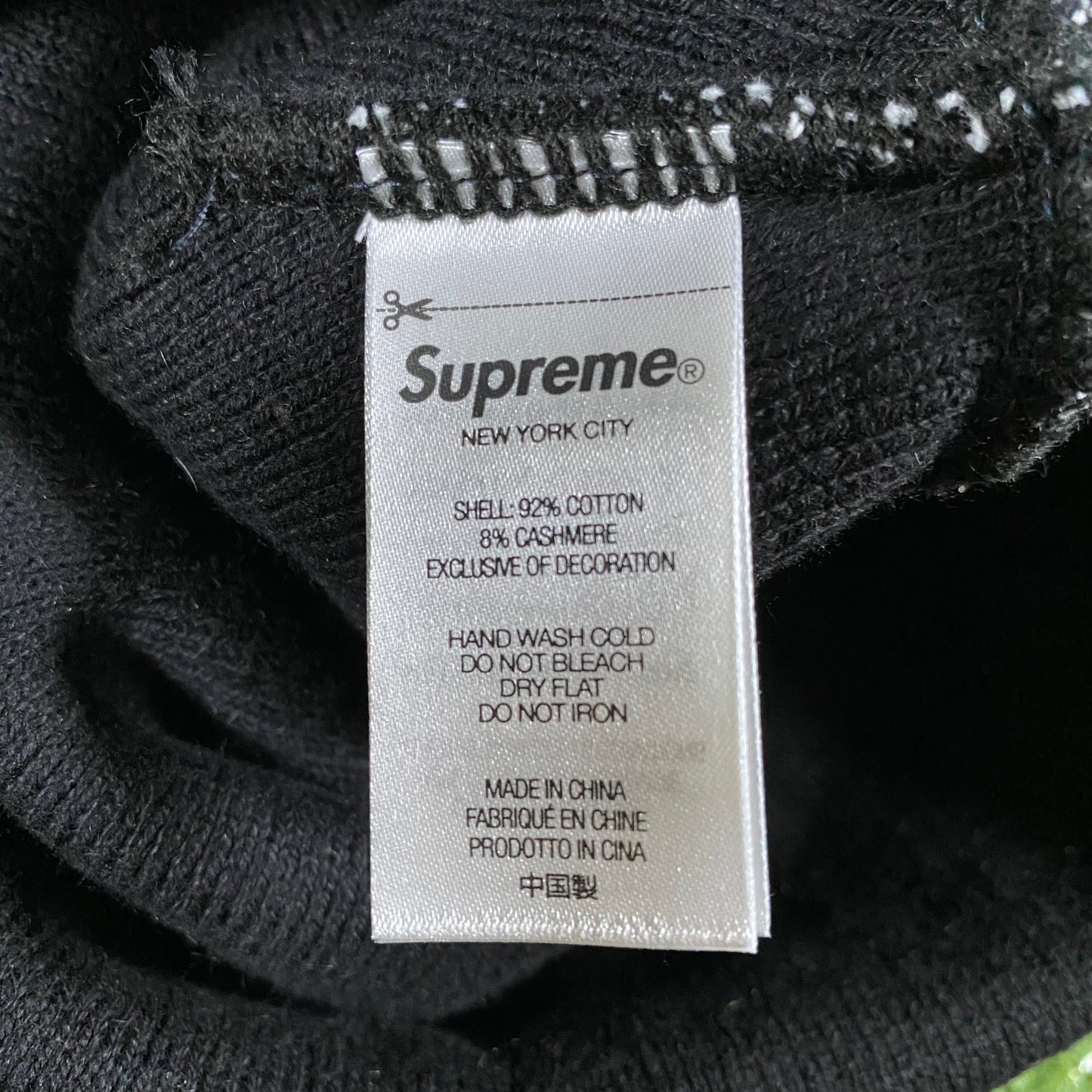 Supreme Big Logo Beanie