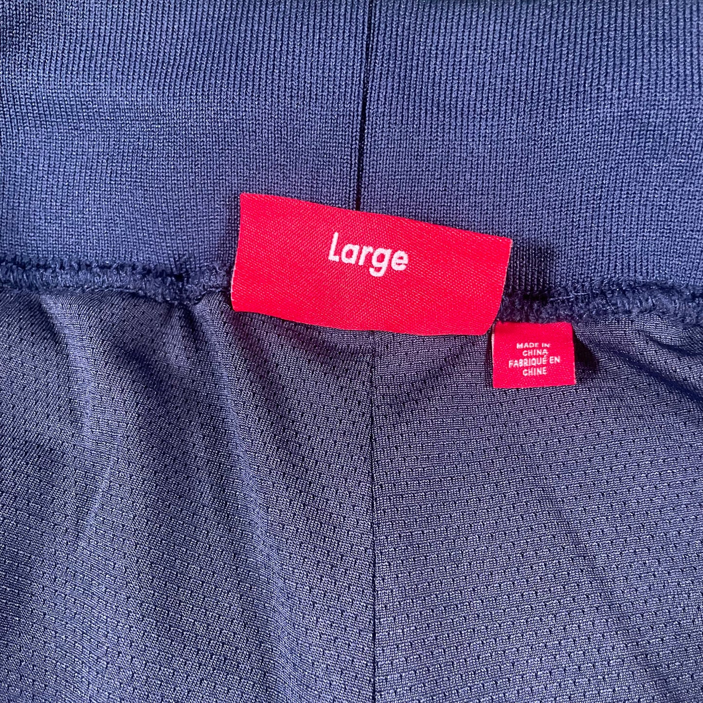 Supreme Navy Ultra Suede Mesh Shorts