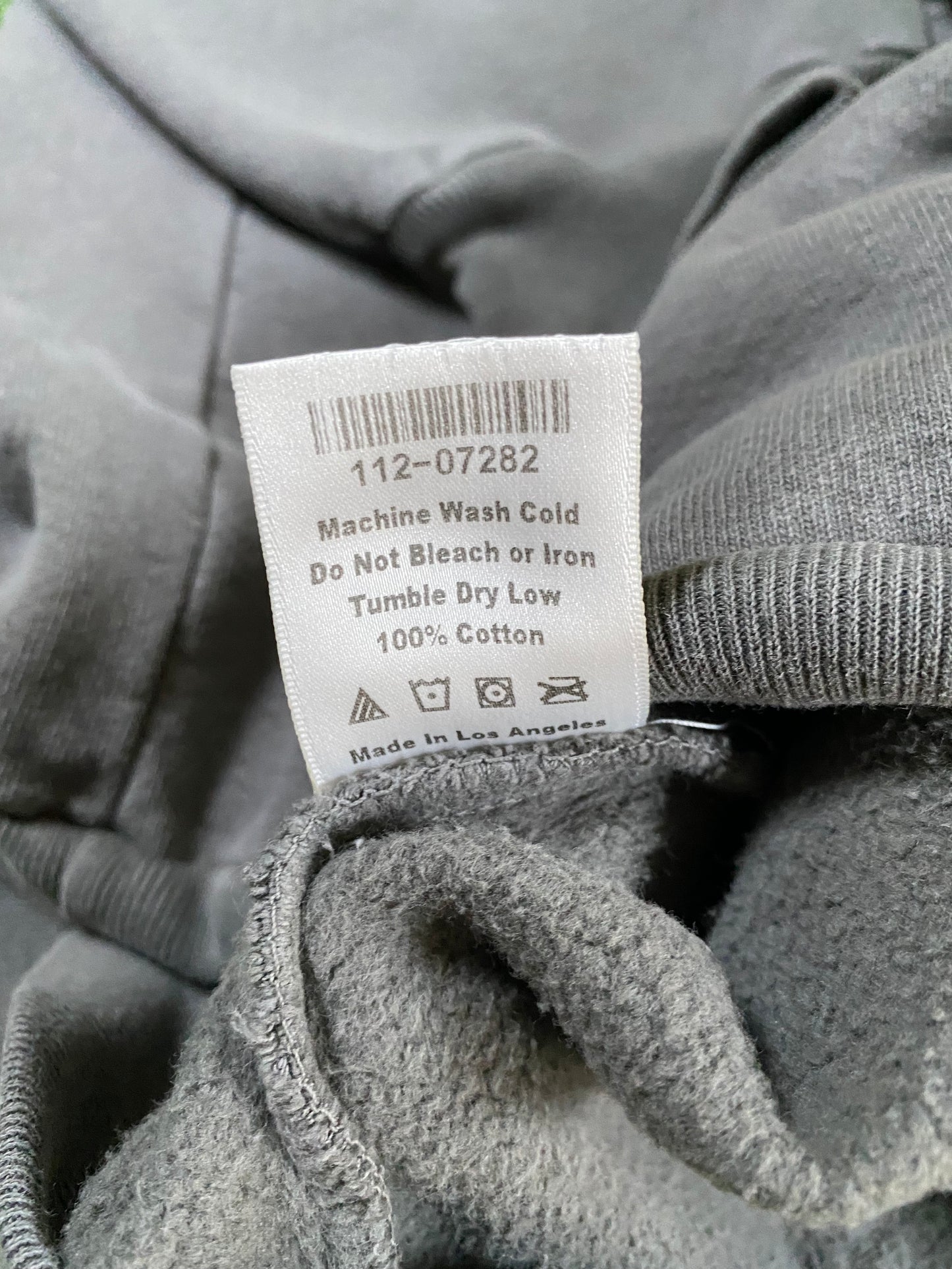 Sp5der Slate Grey Beluga Hoodie